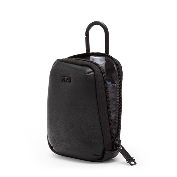 Tumi Accessories New Tumi Modular Accessory Pouch Black Leather